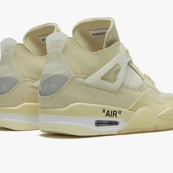 Nike air Jordan 4 off white